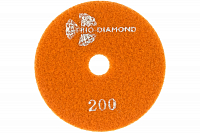 Алмазный гибкий шлифовальный круг "Черепашка" 100 №200 (сухая шлифовка) 360200
