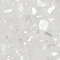 Терраццо сер КГ01/Terrazzo grey PG01 45х45*8 6лиц керамический гранит